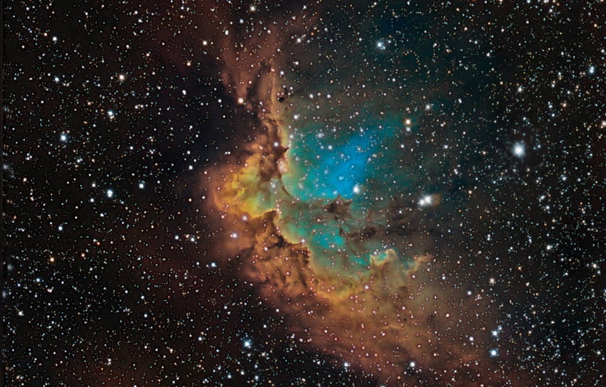 The Wizard Nebula, galaxy, fun, space, cool, stars HD wallpaper