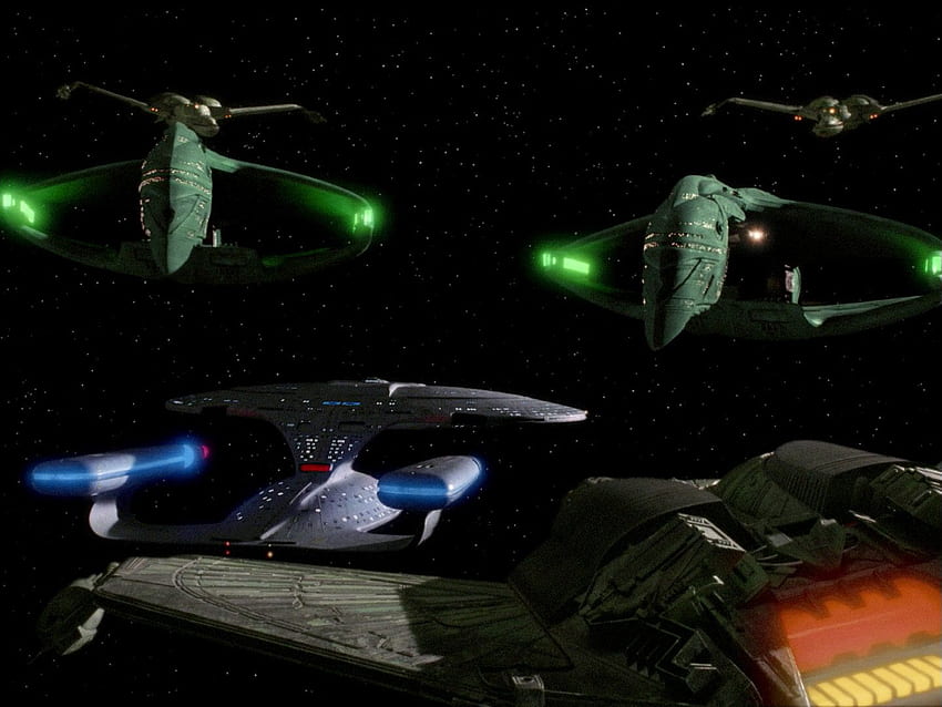 Ex Astris Scientia Starship Gallery Klingoński ptak drapieżny Tapeta HD
