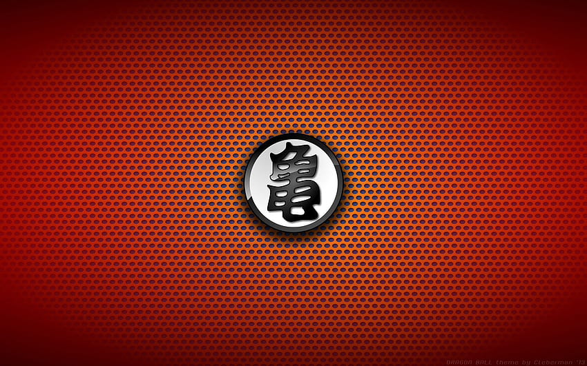 Superheroes Logos Background, Goku Kanji HD wallpaper