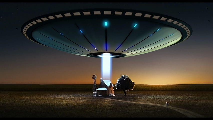 UFO, echtes UFO HD-Hintergrundbild