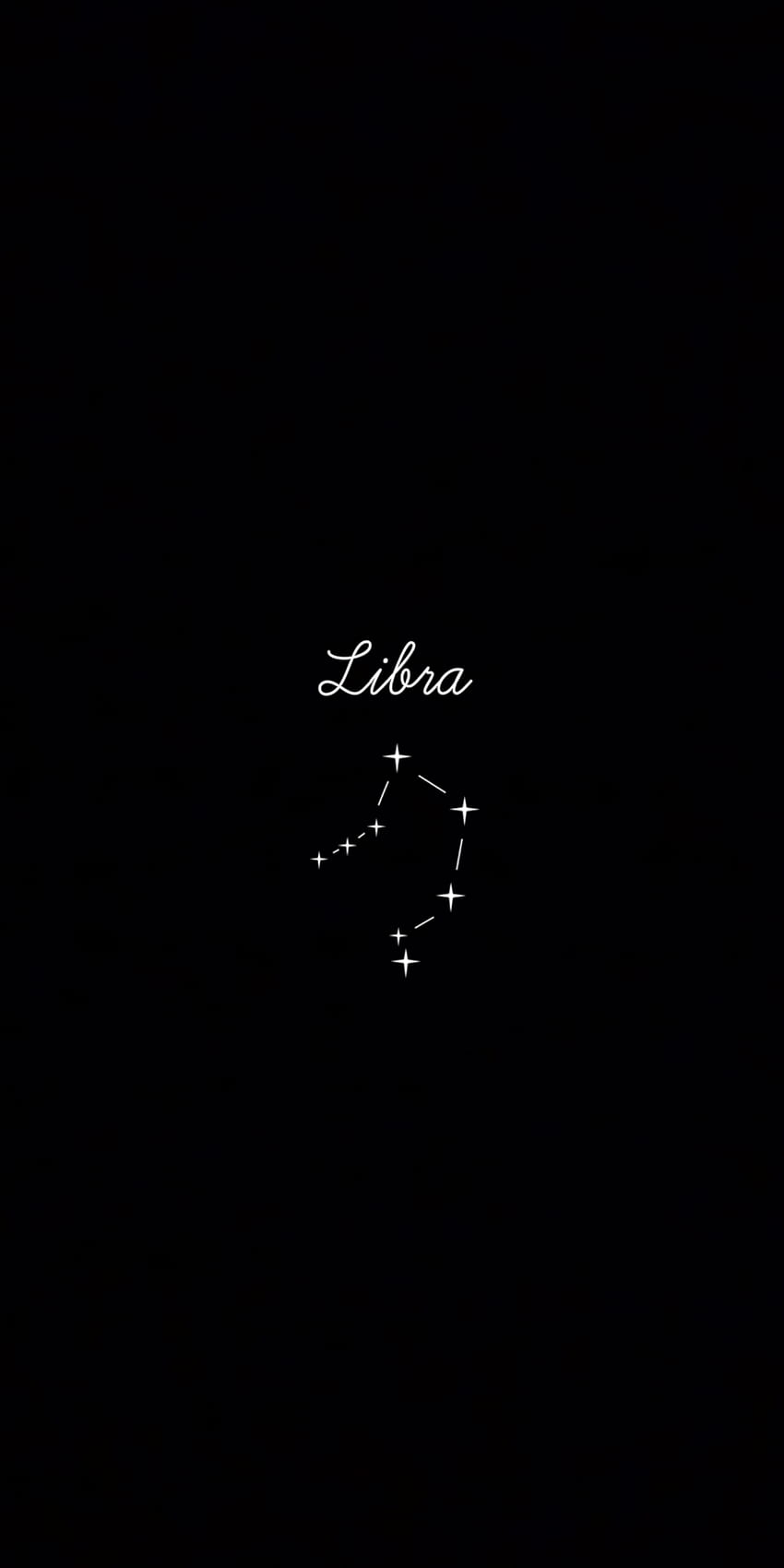 Libra, constelación, zodiaco, estrellas fondo de pantalla del teléfono