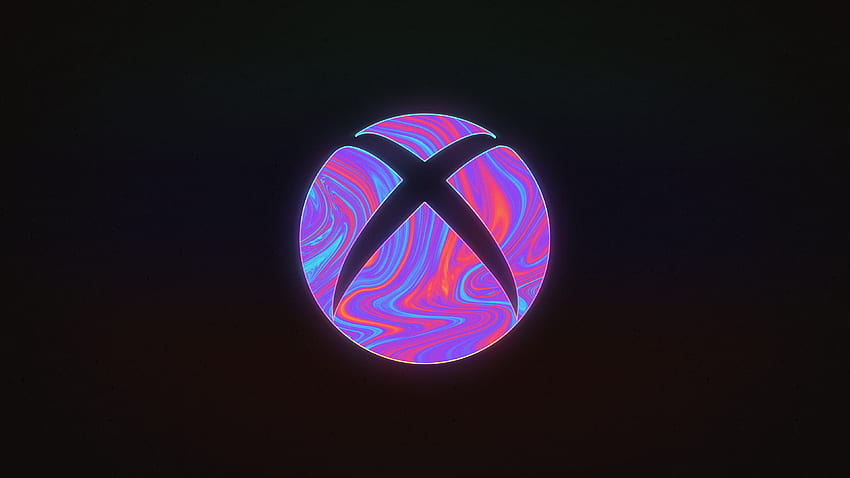 잉크 액체 네온 Xbox [3840 x 2160]: xbox, Purple Xbox HD 월페이퍼