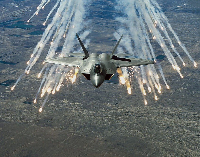 Lockheed Martin F22 Raptor HD-Hintergrundbild