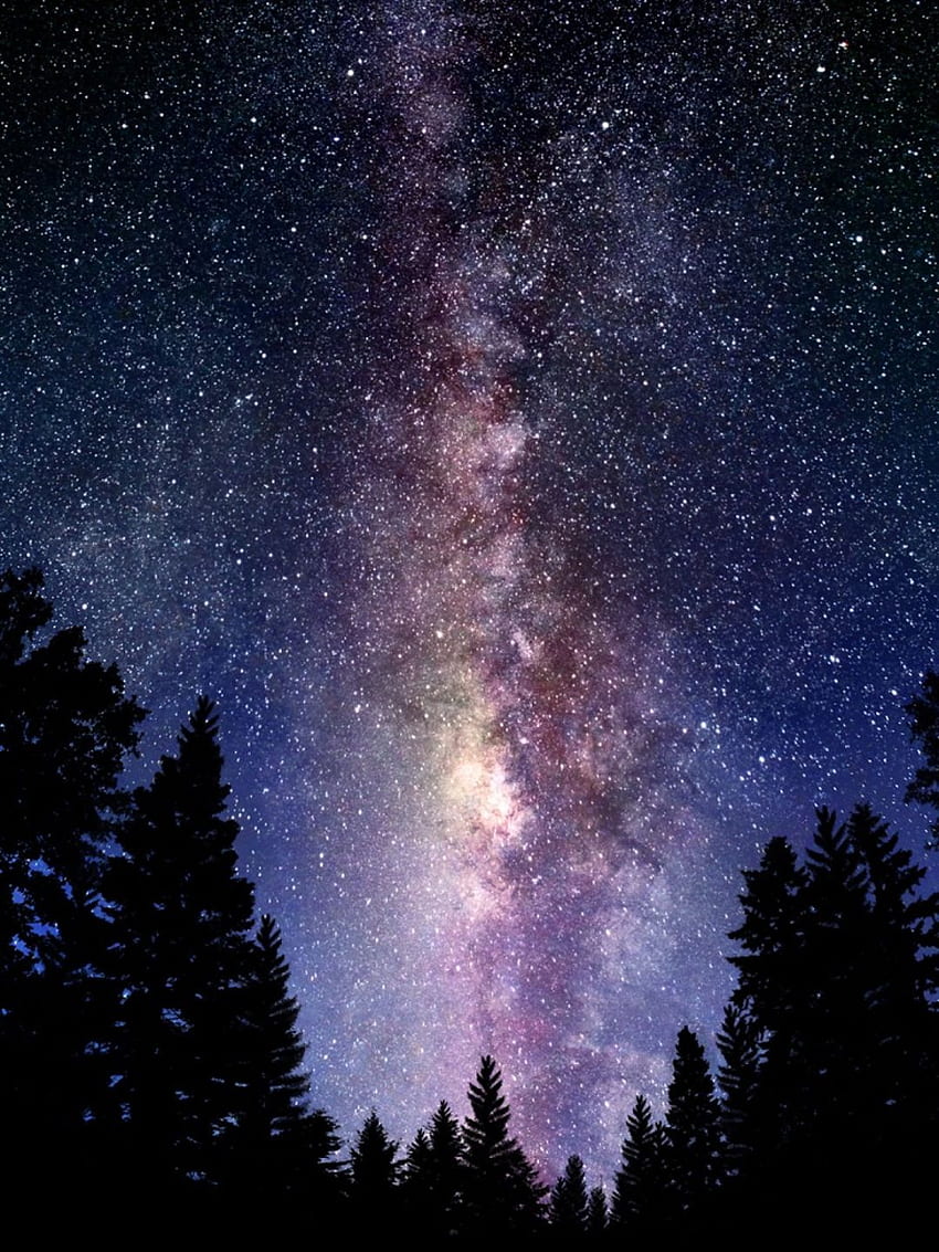 Milky Way Galaxy - Android, iPhone, Background / (, ) () (2020) HD phone wallpaper