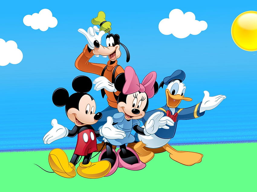 Donald Duck Mickey Mouse And Goofy Cartoon For HD wallpaper | Pxfuel