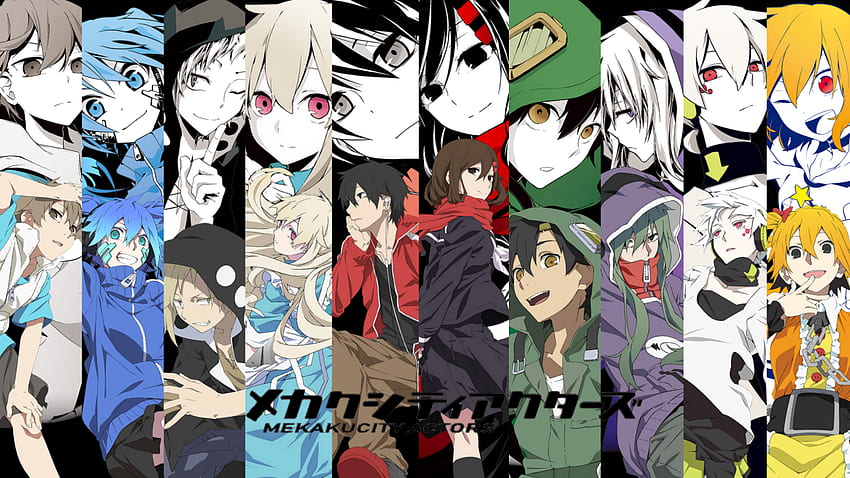 Mekakucity Actors  Kagerou project, Actors, Anime