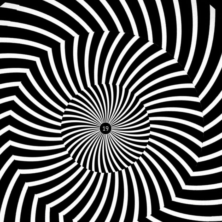 Plano de fundo óptico - ilusão de ótica preto e branco - e plano de fundo Papel de parede de celular HD