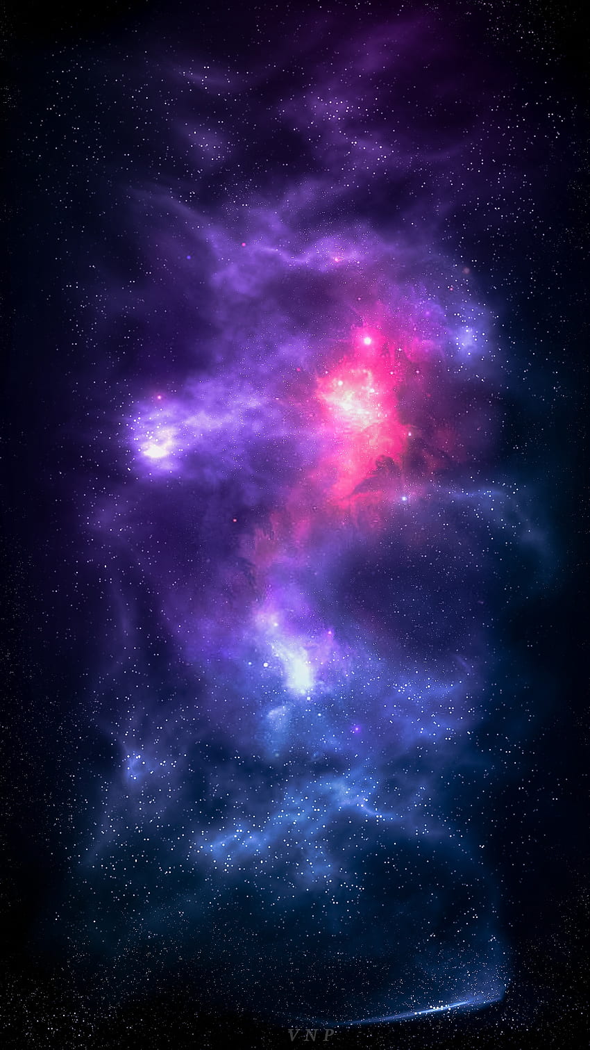 Stars, Space, atmosphere, sky, Galaxy, Blue, Color, Nebula, Universe, Red, Planets, Purple, hop HD phone wallpaper