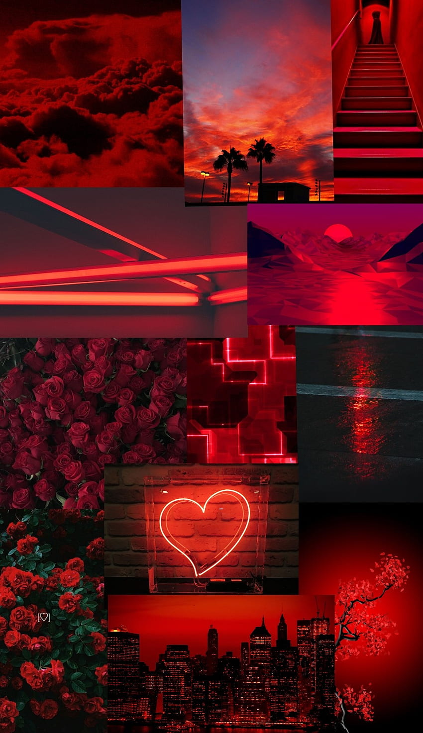 Heart background red magenta HD phone wallpaper  Pxfuel