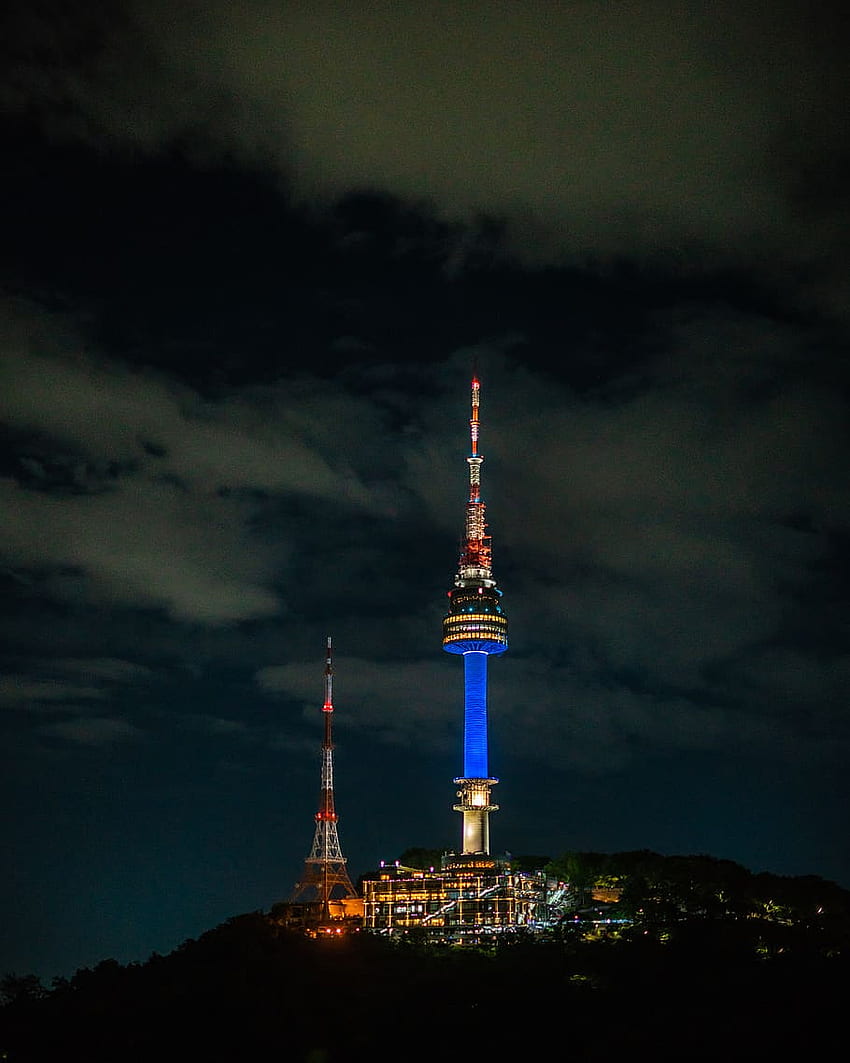 Torre Namsan Seoul Sfondo del telefono HD