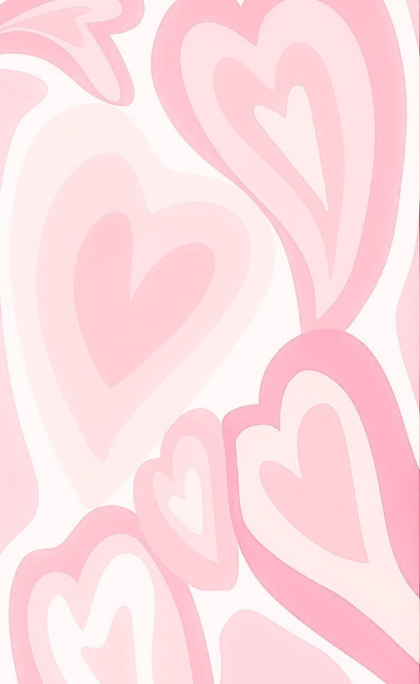 Download IPhone Pink Aesthetic Heart Wallpaper  Wallpaperscom