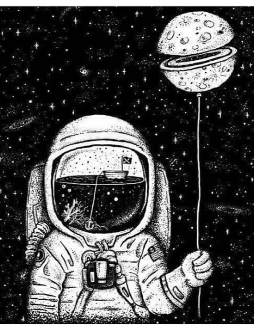Trippy Outer Space Background Jllsly. izeria. Outer, Trippy Astronaut in Space HD phone wallpaper