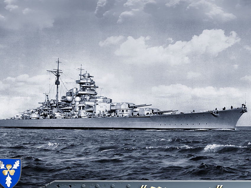 Militärische Schlachtschiffe. ., Bismarck, Schiff, Schlachtschiff, deutsch HD-Hintergrundbild