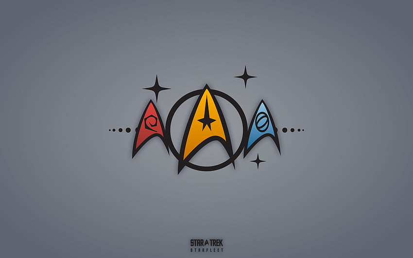 Simboli di Star Trek Sfondo HD