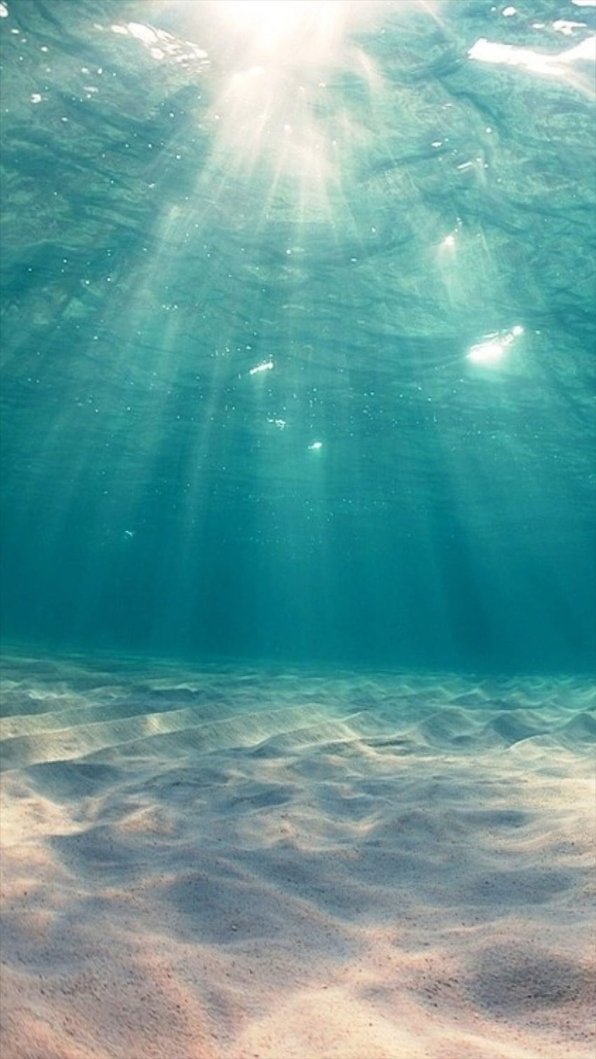 Güneş Işığı Denizaltı Okyanus Manzarası Derin HD telefon duvar kağıdı