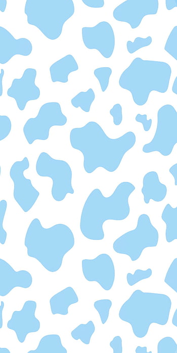 Blue Cow Print cute HD phone wallpaper  Pxfuel