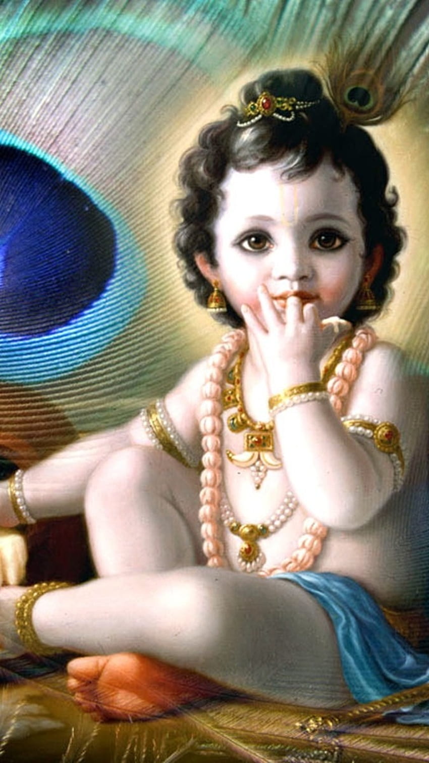 Krishna , Baby Krishna, makhanchor HD phone wallpaper | Pxfuel