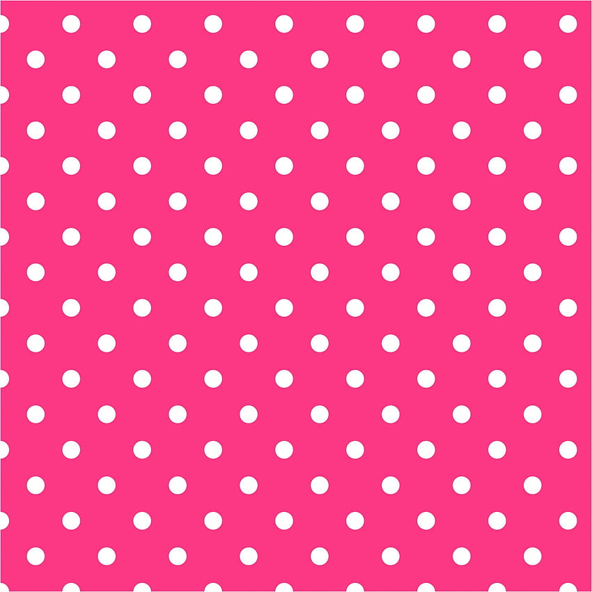 Polka Dot Pink HD phone wallpaper