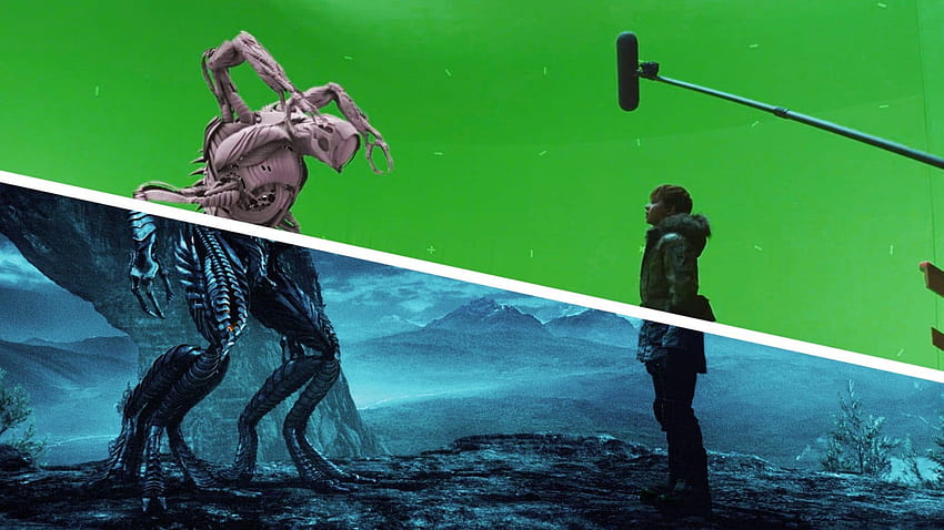 Hollywood VFX'inden Önce ve Sonra Muhteşem: Uzayda Kayıp, Uzayda Kayıp 2018 HD duvar kağıdı