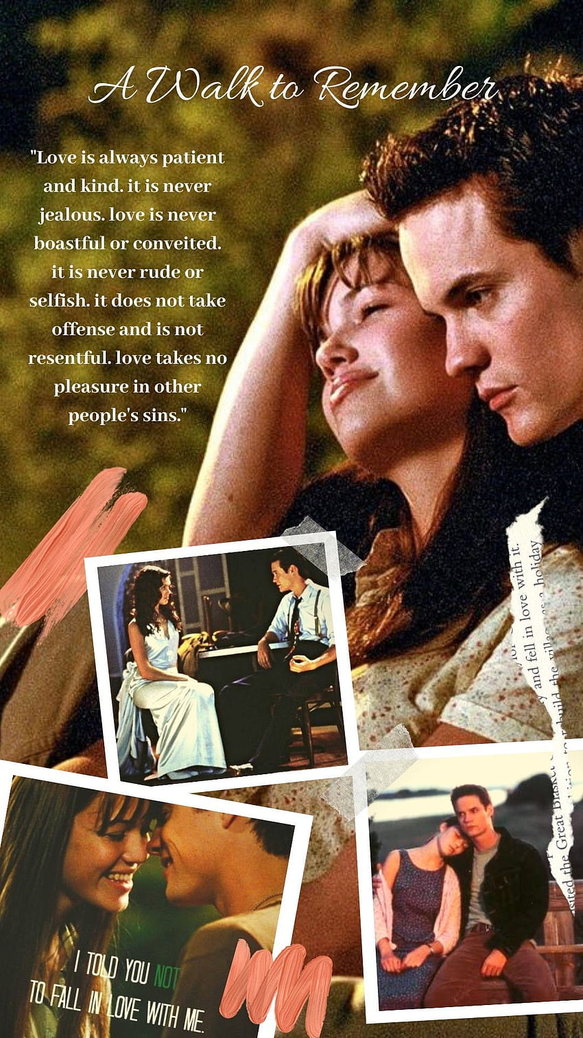 A walk to remember in 2020. Walk to remember, Romance movies, Art iphone HD電話の壁紙
