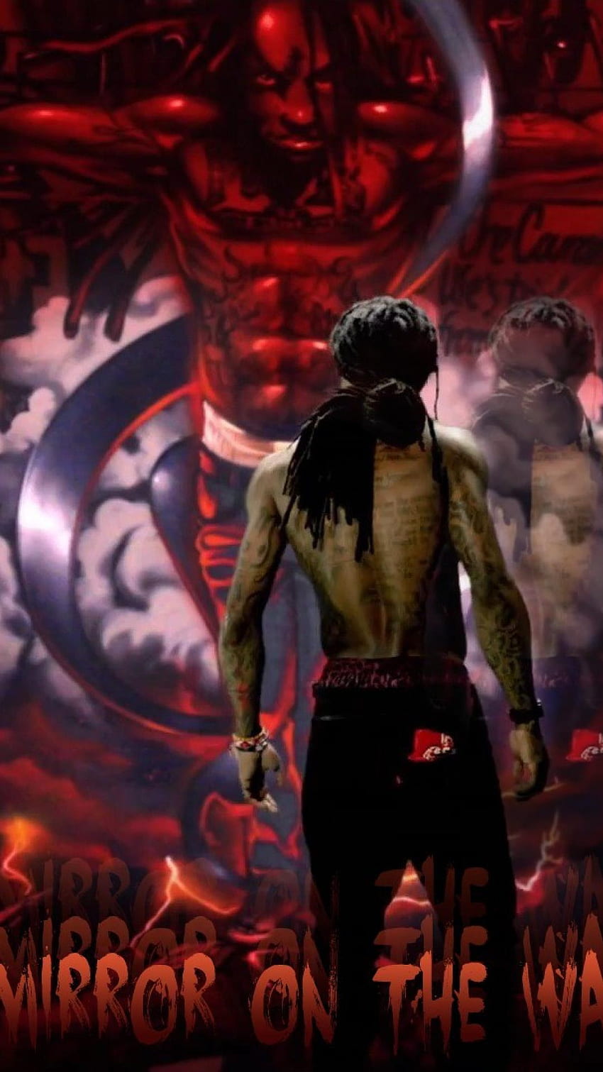 Miroirs bruno mars lil wayne musique crâne, Lil Wayne iPhone Fond d'écran de téléphone HD
