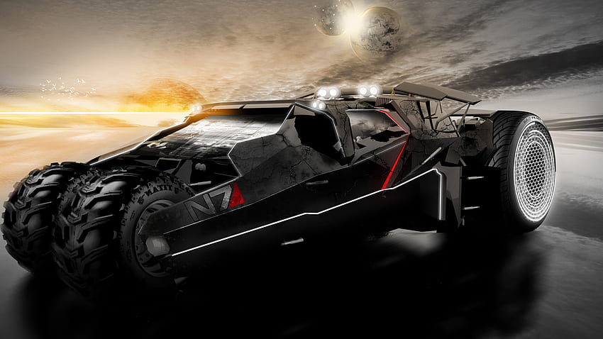 mass, Effect, Sci fi, Vehicles / and Mobile Background, Sci Fi Car HD wallpaper