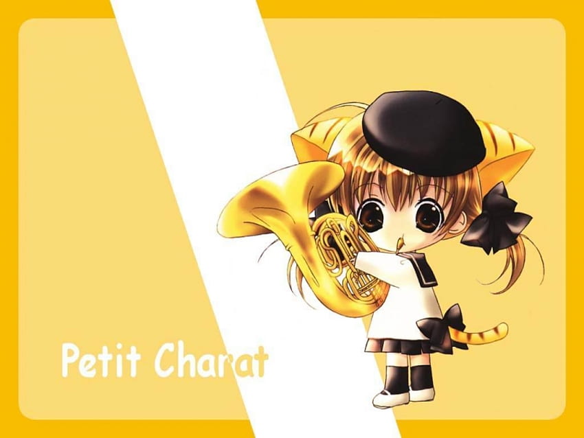 Di Gi Charat, cute, girls, anime HD wallpaper