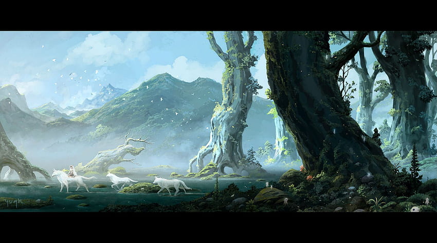 Princess Mononoke () HD wallpaper
