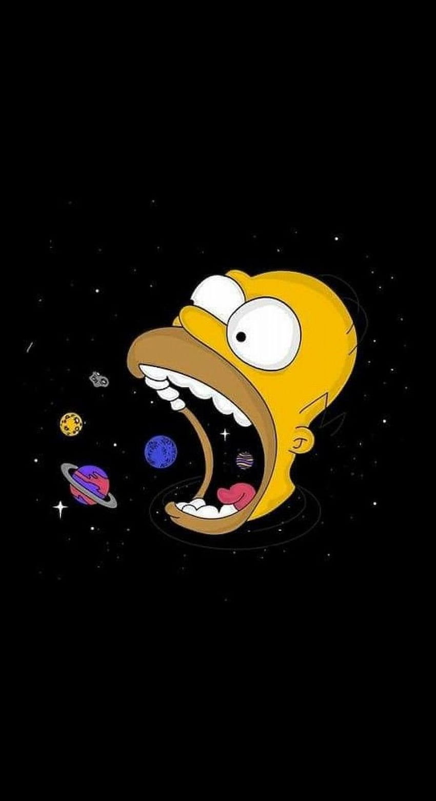 für Funny To Get You In a Good Mood, Homer Simpson Aesthetic HD-Handy-Hintergrundbild