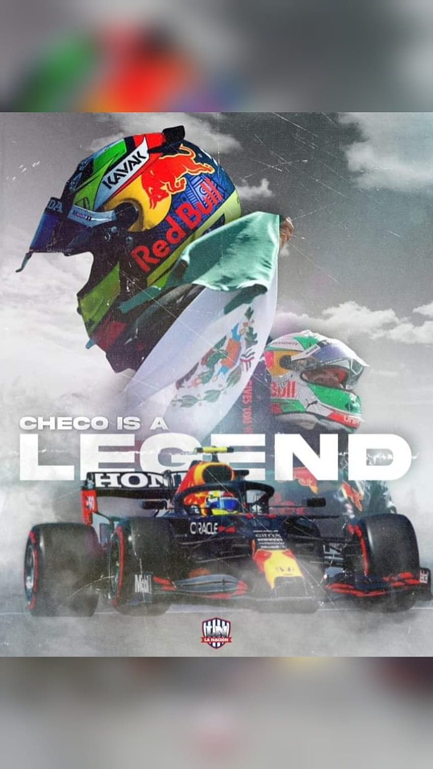 Checo Is a Leyend, Red Bull Racing, F1, Checo Pérez Papel de parede de celular HD