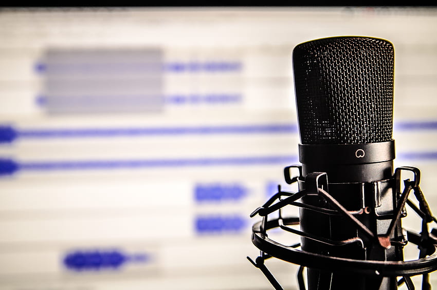Music, Record, Microphone, Recording, Studio HD wallpaper