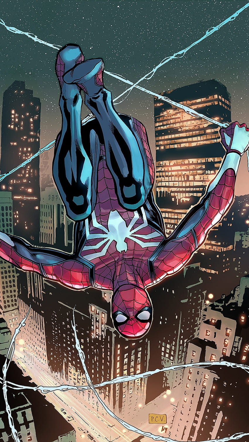 Spiderman-Comic, Spiderman-Comic HD-Handy-Hintergrundbild