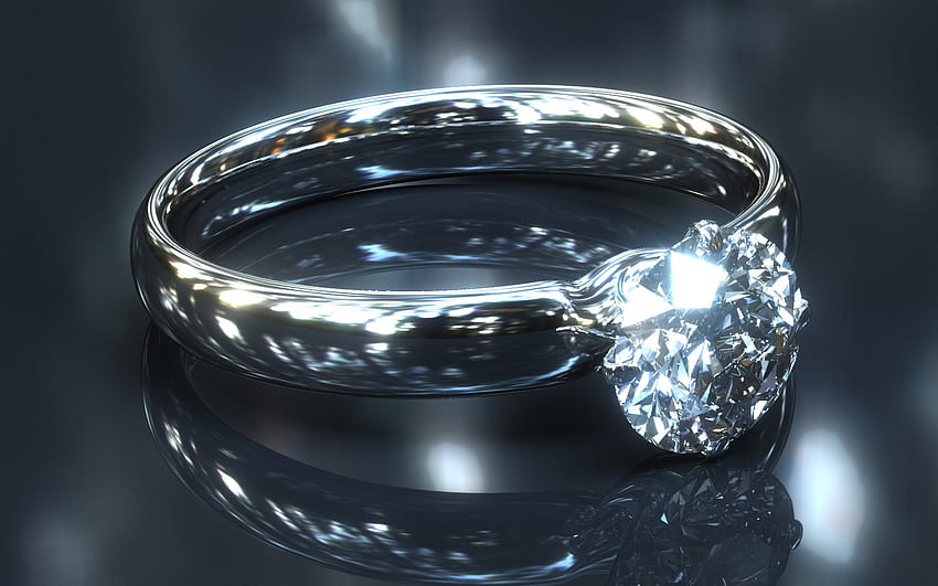 Diamond Engagement Ring High Definition Cool Background graphs – Travelingmind2anywhere, Diamond Jewelry HD wallpaper