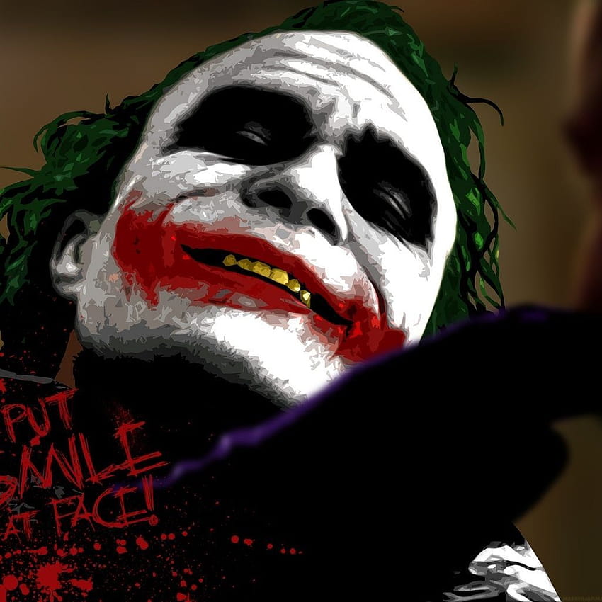 Lets put a smile on that face.. Why So Serious?. Joker HD phone ...