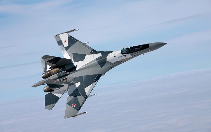 px 27 avions Avions militaires Armée de l'air russe Sukhoi Su Haute qualité, haute définition Fond d'écran HD
