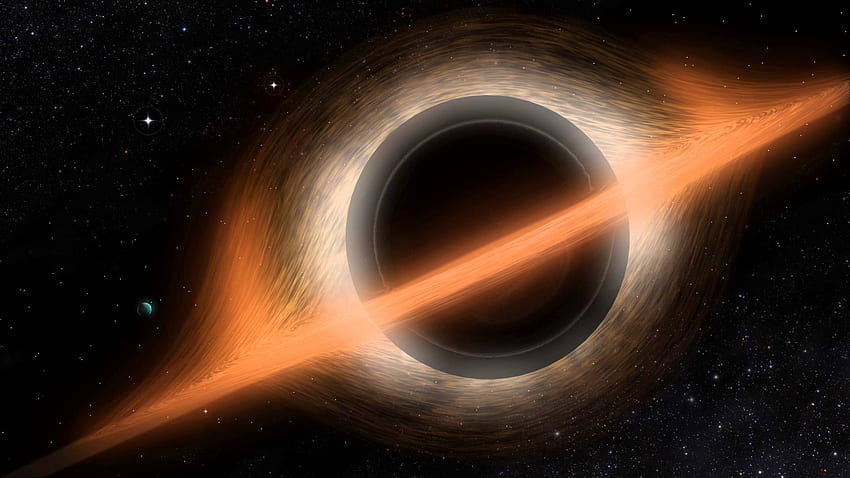 Interstellar Style Black Hole Visualization Ultra High, Black Hole High Resolution HD wallpaper