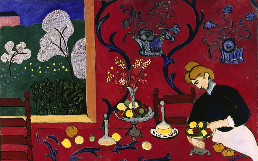 Mejor artista - Henri Matisse - La habitación roja fondo de pantalla