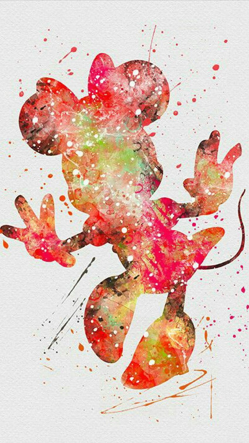 Lukisan Cat Air Disney - di, Art Disney wallpaper ponsel HD