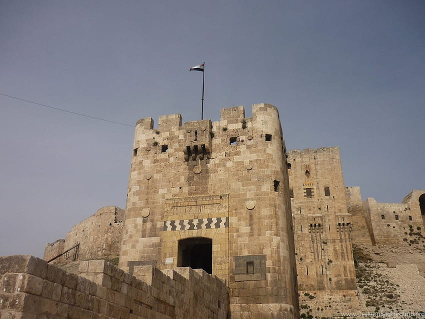 Siria Castello di Aleppo Viaggio e . Sfondo HD