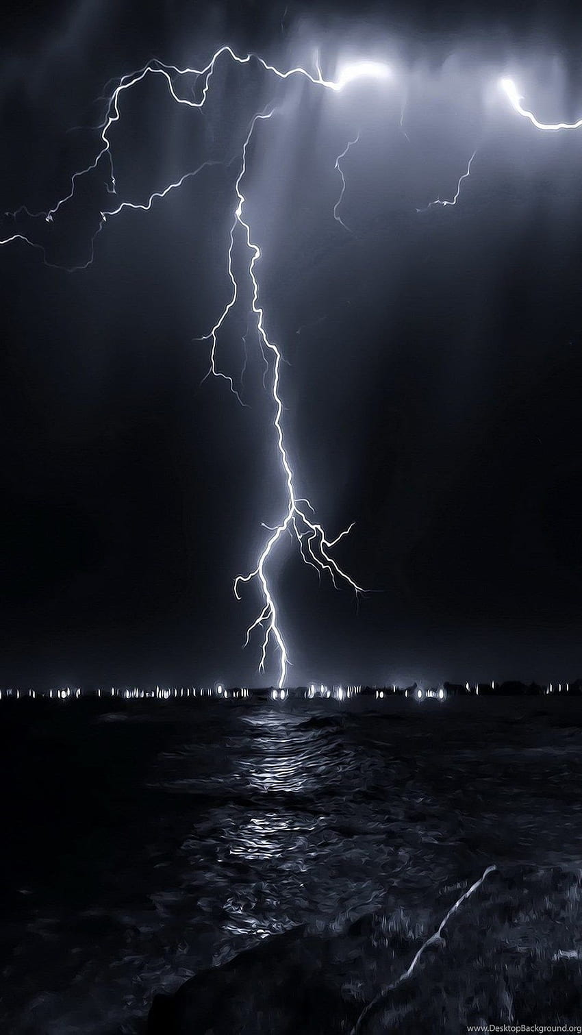 Sturm, ästhetischer Donner HD-Handy-Hintergrundbild