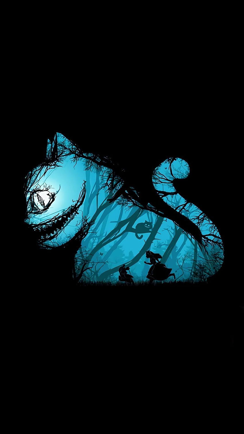 Alice im Wunderland - Tim Burton Alice im Wunderland iPhone HD-Handy-Hintergrundbild