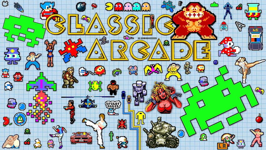 Arcade . Decided To 1080 Fie My Arcade Classic , Retro Game HD wallpaper