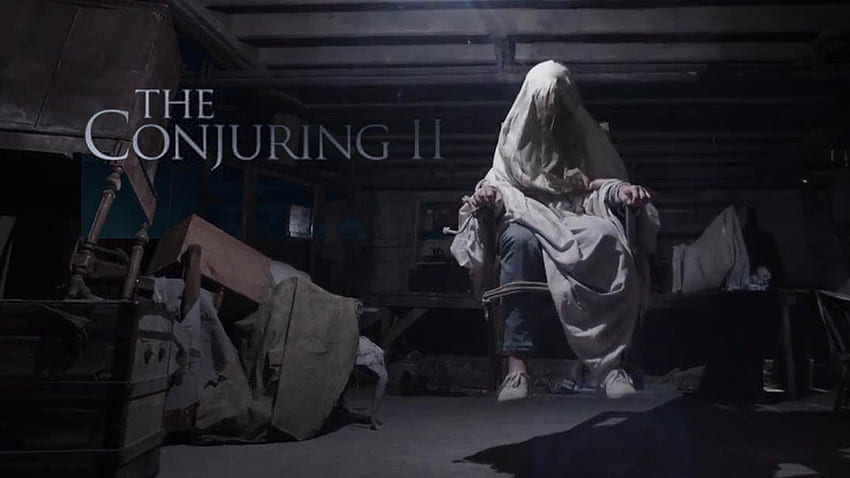 The Conjuring 2, Valak Painting HD wallpaper