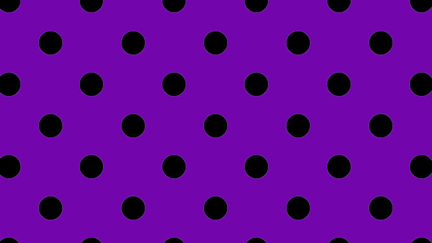 Polka Dot - Purple And Black Polka Dot - - teahub.io HD wallpaper | Pxfuel