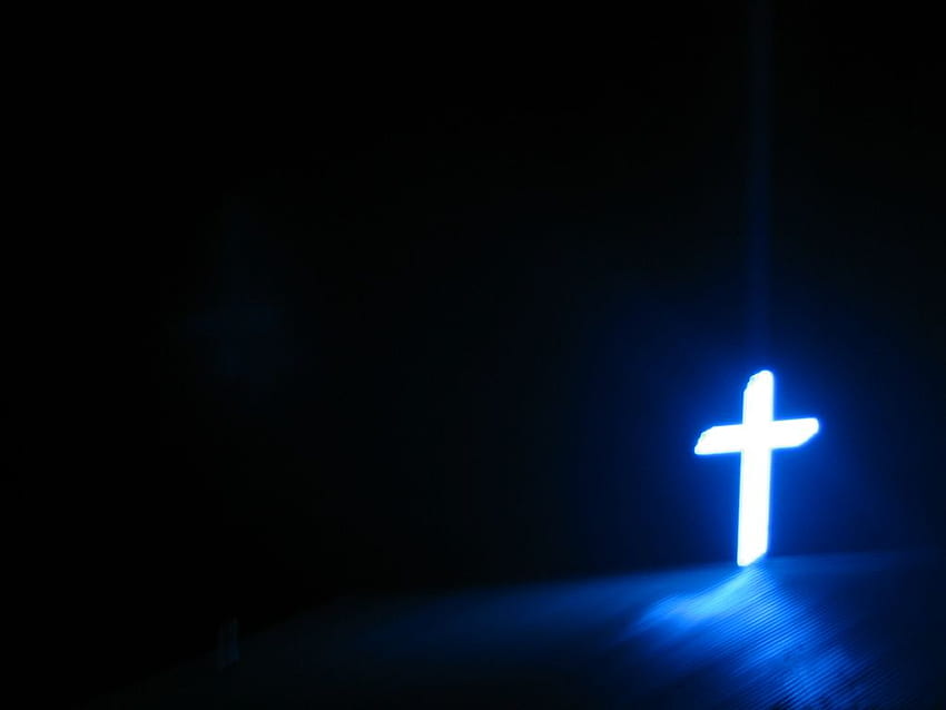 Neon cross - Christian and Background, Neon Jesus HD wallpaper