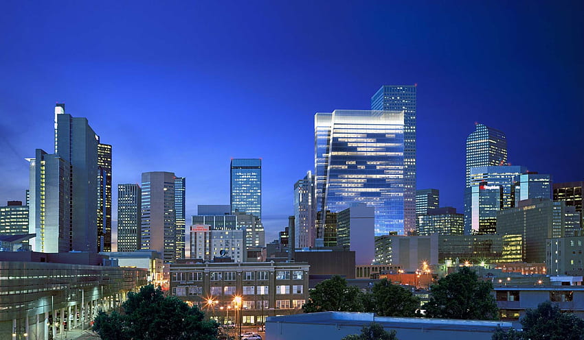 New Downtown Denver Project: 1501 Tremont Place. Colorado, New downtown, Cityscape HD wallpaper