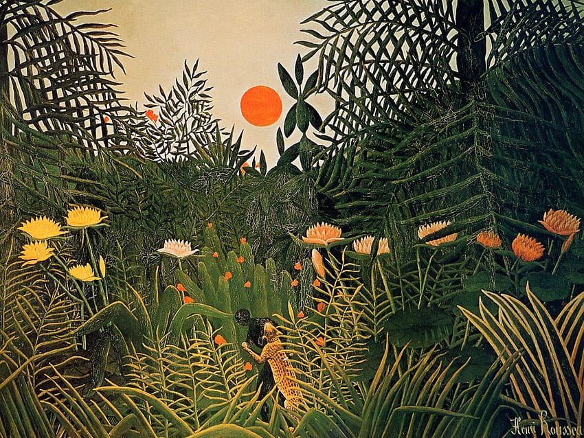 Rousseaus. Rousseau, Cole & Son Rousseau und Rousseau Tropical, Henri Rousseau HD-Hintergrundbild