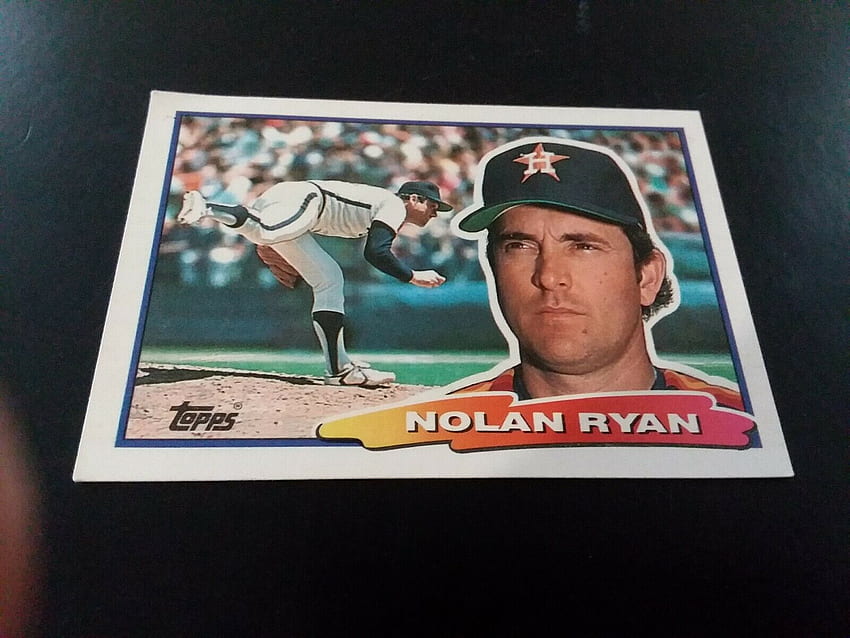 Topps Nolan Ryan Baseball Card online HD wallpaper