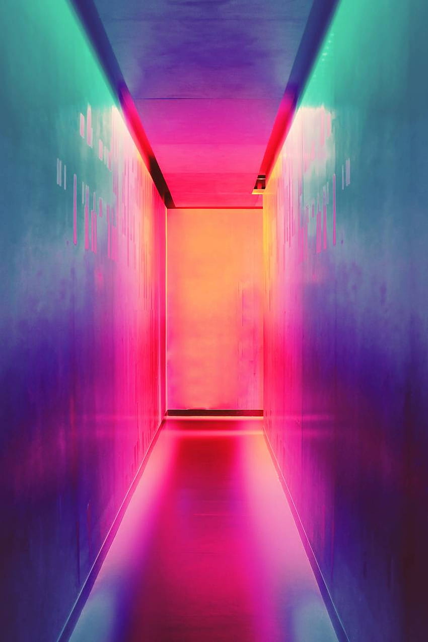 Rainbow doorway HD phone wallpaper