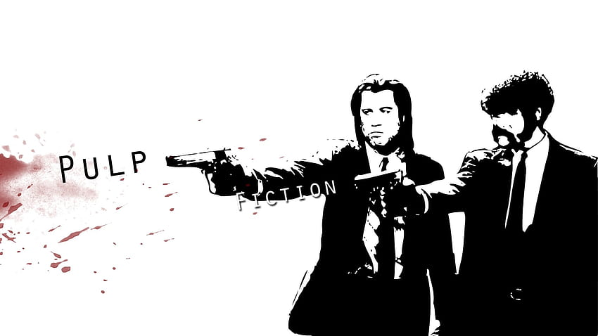 ยนตร์ Pulp Fiction, Samuel L. Jackson, John Travolta / และพื้นหลังมือถือ วอลล์เปเปอร์ HD